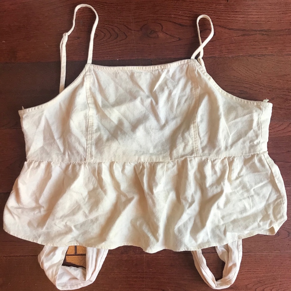 Pacsun yellow halter top